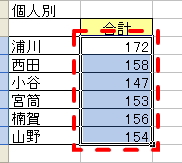 値のみコピー