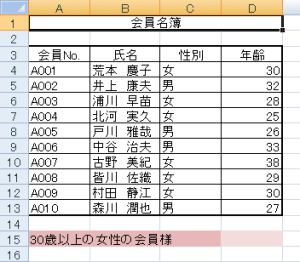 会員名簿